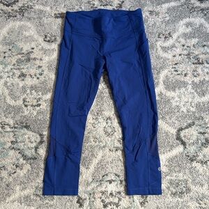 Lululemon Royal Blue Crop Leggings